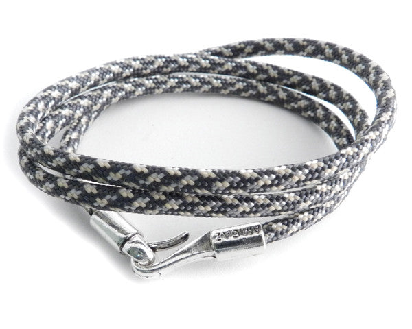 Love Knot Satin Rope Bracelet - Grey and Red – Trendzio Jewelry