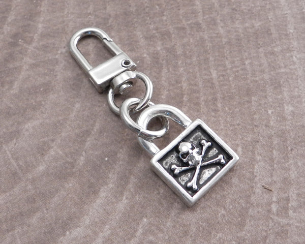 Dog Tag Cross Key Chain Clip-On