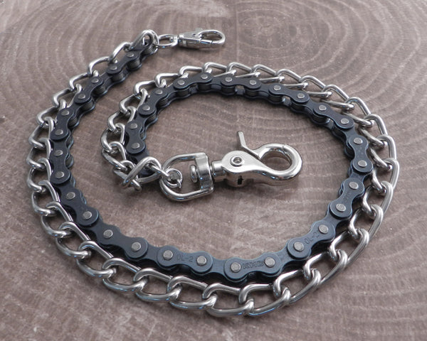 Ball Chain Key Chain Or Wallet Bikers Chain Punk Style With Metal