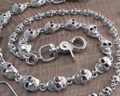 Skull Double Wallet Chain | AMiGAZ Attitude Approved Accessories